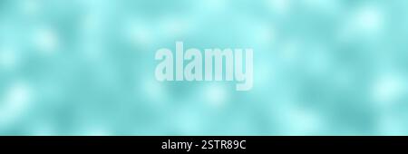Soft turquoise blurred abstract background with smooth gradient texture Stock Photo