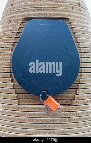 Combination Padlock Stock Photo