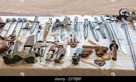 Antique Knives Stock Photo