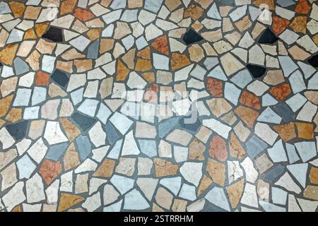 Marble Tiles Floor Stock Photo