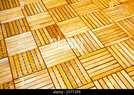 Wooden floor Stock Photo