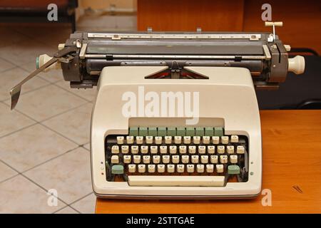 Mechanical Typewritter Stock Photo