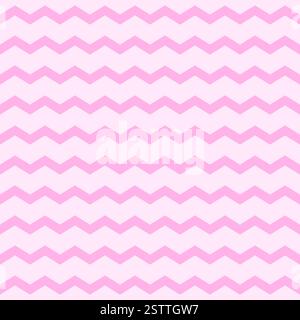 Seamless pink Zigzag Pattern texture Stock Vector
