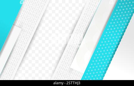 Gray background with abstract white glowing geometric lines. Circle lines pattern. Digital technology background design. An abstract composition. Stock Vector