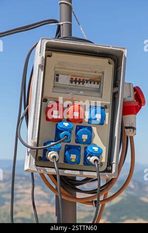Electric Power Box Stock Photo