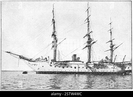 SMS Nixe (1879) - a steam corvette (training ship for naval cadets