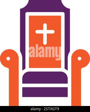 throne king color icon vector illustration Stock Vector Image & Art - Alamy