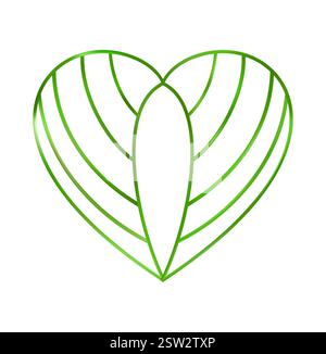Gold Flat shamrock icons set. Clover three and four leaves logo. Stock Vector