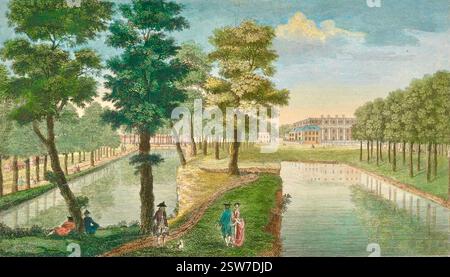 View of St James's Park from Buckingham Palace, London, 18th