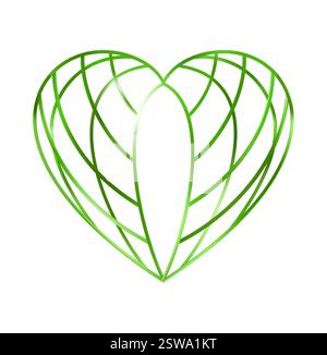 Gold Flat shamrock icons set. Clover three and four leaves logo. Stock Vector
