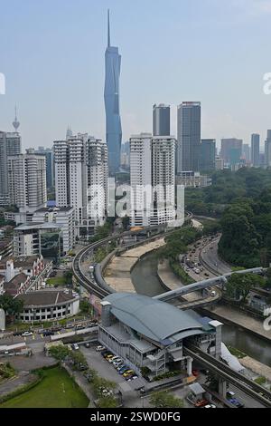 Merdeka 118 and Kuala Lumpur Railway Station, Kuala Lumpur, Selangor ...