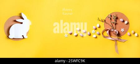 Easter greeting card Stock Photo
