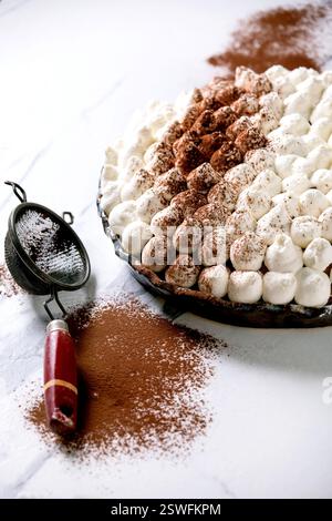 Homemade gluten free tiramisu traditional italian dessert Stock Photo