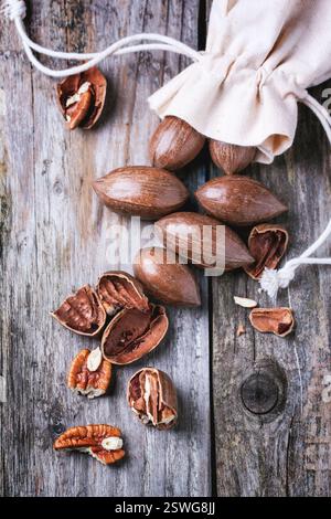 Pecan nuts Stock Photo