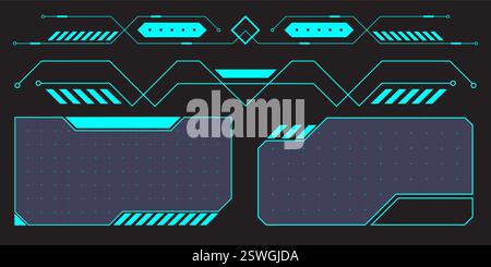 High-Tech Radar User Dashboard Stock Vector Image & Art - Alamy