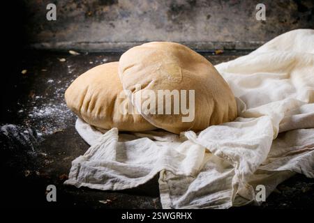 Pita bread Stock Photo