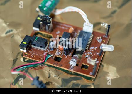 Electronic circuit Stock Photo