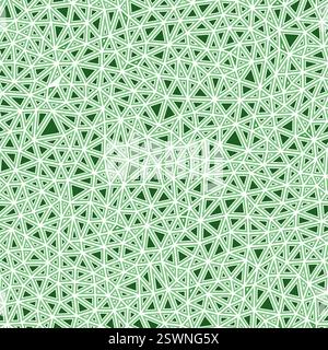 Minimalistic triangles background. Tiny triangles size. Solid shapes in frames. Single color tone style. Repeatable pattern. Modern vector tiles. Stock Vector