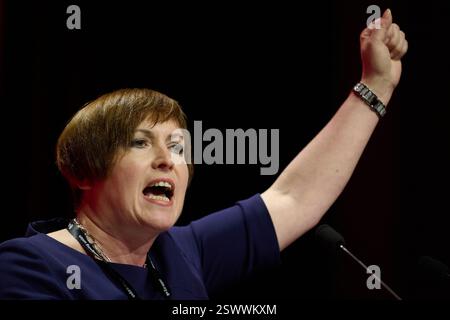 Ali Roz Labour STUC general secretary Roz Foyer addresses the 128th Scottish Trades ...