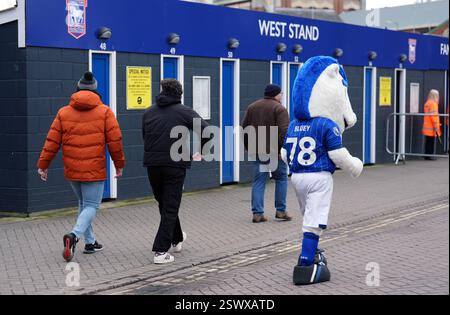 Ipswich Town Mascot Bluey Ahead Of The Sky Bet Championship Match At ipswich-town-mascot-bluey-ahead-of-the-sky-bet-championship-match-at