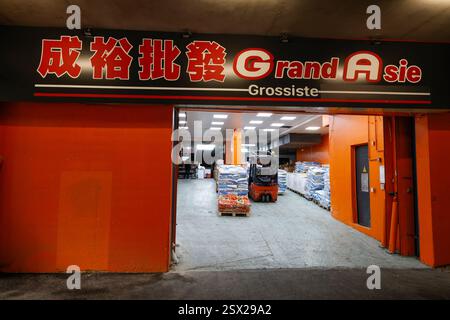 CHINESE DISTRICT PARIS XIII Stock Photo