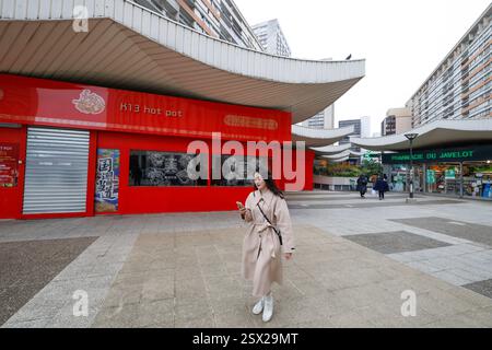 CHINESE DISTRICT PARIS XIII Stock Photo