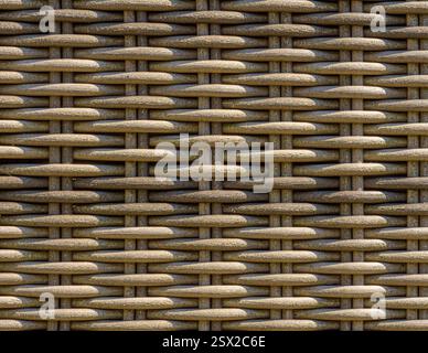 texture of a wicker basket Stock Photo