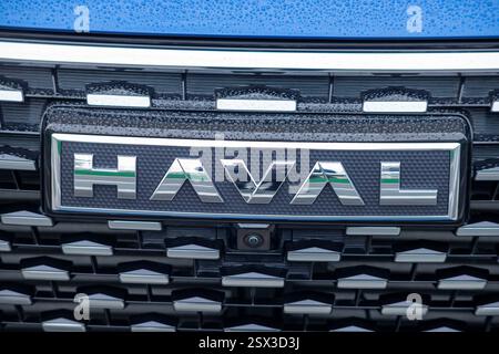 Sao Paulo, Brazil - july - 2023 - Close-up of the Haval h6, chinese ...