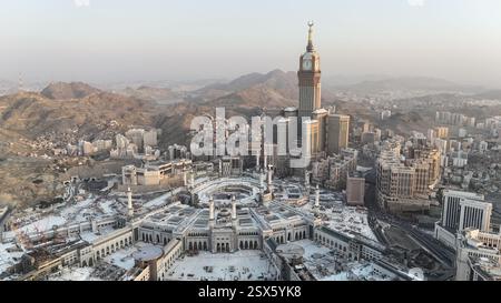 Mecca , Saudi Arabia Mars 30 2024: Makkah city Streets hotels and