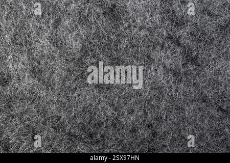 Gray felt structure hairy texture  abstract backdrop Stock Photo