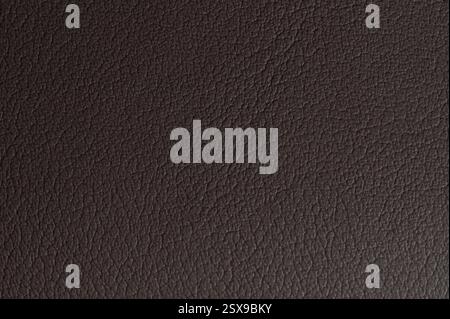 Brown bumpy leather background macro close up view Stock Photo