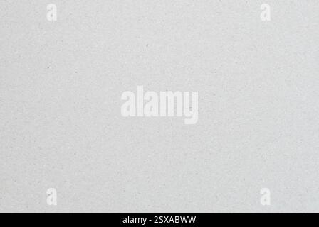 Close up photo of neutral gray flat cardboard sheet surface. Abstract texture background. Stock Photo