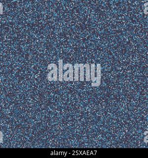 Pattern design. Gradiented squares in multiple colors. Blue-gray image with a matching background. Stunning vector illustration. Stock Vector