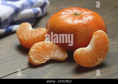 Citrus x clementina, Citrus x sinensis, Clementine, Orange Stock