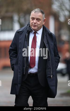 Former Runcorn and Helsby MP Mike Amesbury leaving Chester Crown Court ...