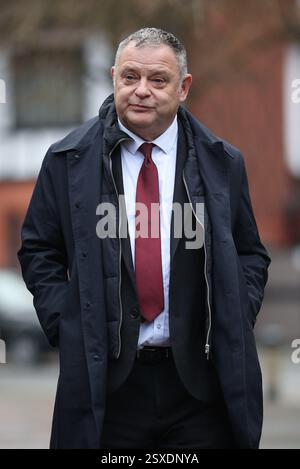 Former Runcorn and Helsby MP Mike Amesbury leaving Chester Crown Court ...