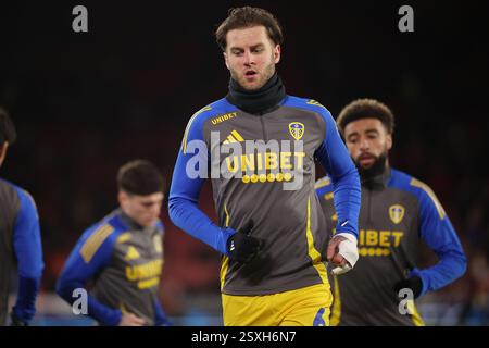 Joe Rodon (Leeds United) before the Sky Bet Championship match between ...