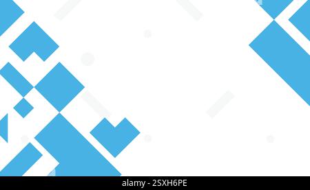 Abstract background vector illustration with minimal, geometric, modern, hipster, and futuristic style. Perfect for presentations, banners, websites. Stock Vector