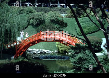 Moon Bridge, The Huntington Botanical Gardens Stock Photo - Alamy