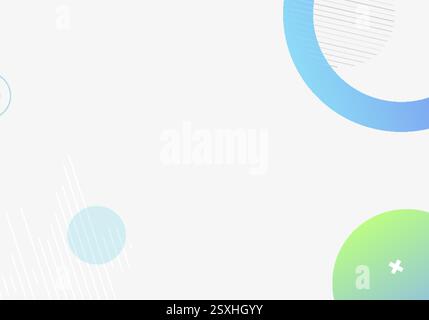 A soft, atmospheric design that blends light tones and organic forms. Stock Vector