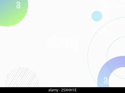 Elegant abstraction with a focus on light-driven composition. Stock Vector
