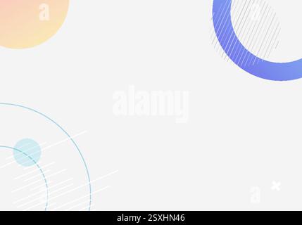 Sophisticated color blending with an emphasis on abstract fluidity. Stock Vector
