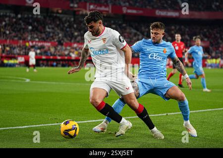 Isaac Romero of Sevilla FC during the La Liga match 2025-2026, date 3 ...