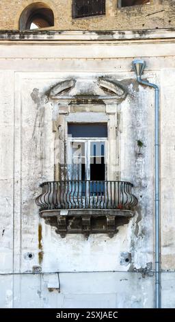 Window with a broken glass in an ancient building Stock Photo - Alamy