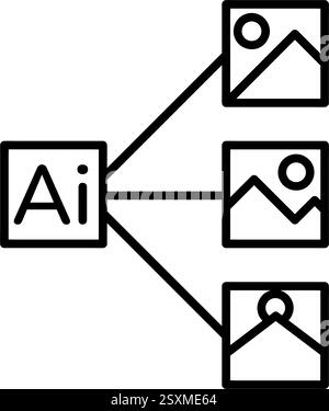 Generative AI flow icon Stock Vector Image & Art - Alamy