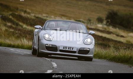 Porsche 987 Boxster S with dramatic sky Stock Photo - Alamy