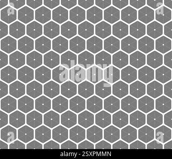 Modern futuristic background of the scientific hexagonal pattern ...