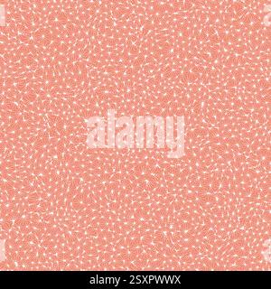 Triangulation geometric shapes background. Tiny triangles size. Multiple repeated inner triangles. Solid color style. Repeatable pattern. Stock Vector