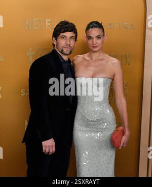 Nick Blood attends the 31st Annual Screen Actors Guild Awards at Shrine ...