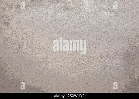 Light grey textured stucco wall background with copy space Stock Photo